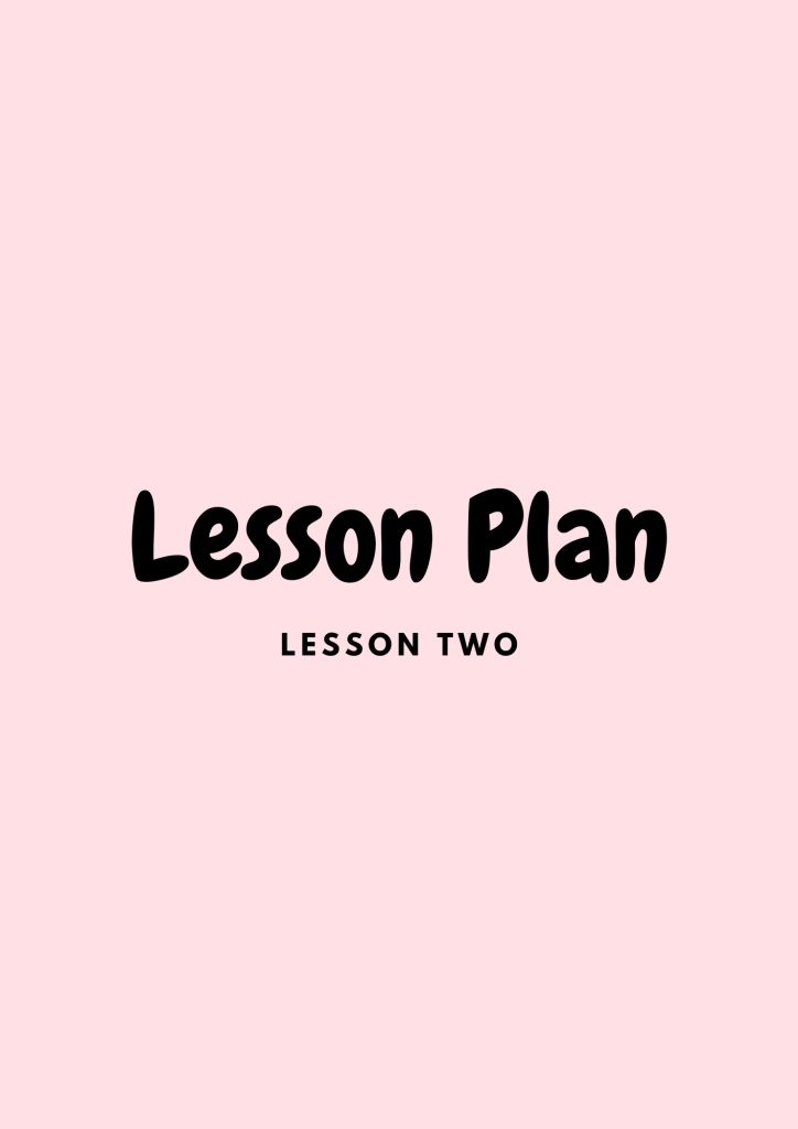 Preview: Lesson plan – lesson 2