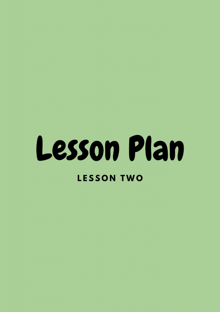 Preview: Lesson plan – lesson 2