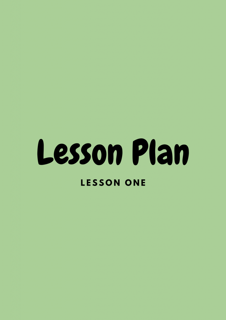 Preview: Lesson plan – lesson 1